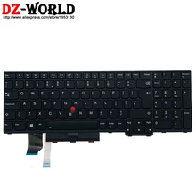New Original GB UK English Backlit Keyboard for Lenovo Thinkpad L15 Laptop Backlight Teclado 5N20W68313 5N20W68277 5N20W68241
