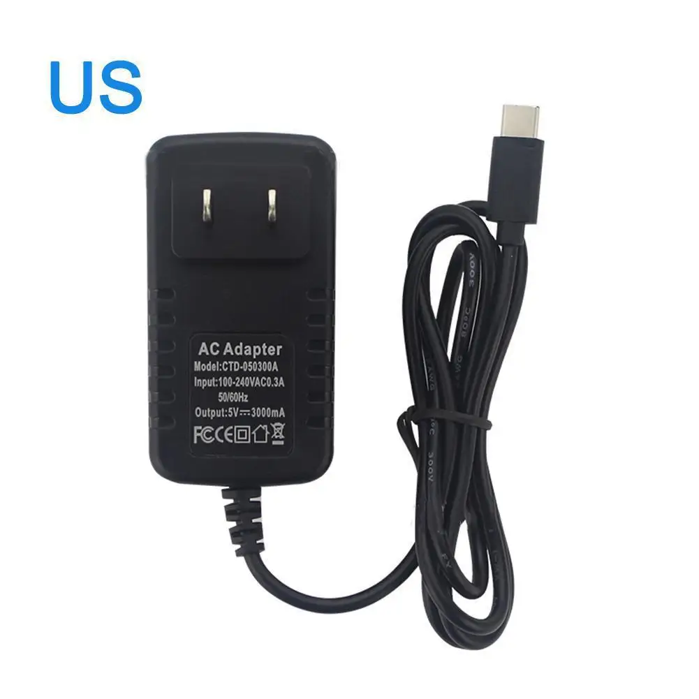 

5v3a power adapter Raspberry Pi 4th generation Type-C 4B Pi interface charger Raspberry cable A4O5