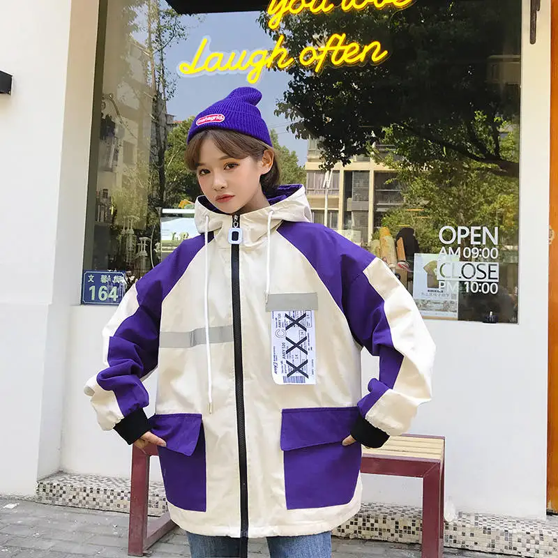 Женская куртка в стиле Харадзюку Bella philosophy большого размера пэчворк новая