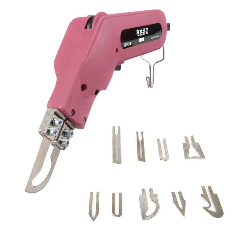 Hot Melt Cutting Electric Knife 100W Hand Hold Heating Knife Cutter Hot Cutter Fabric Rope Electric Cutting Tools Hot Cutter