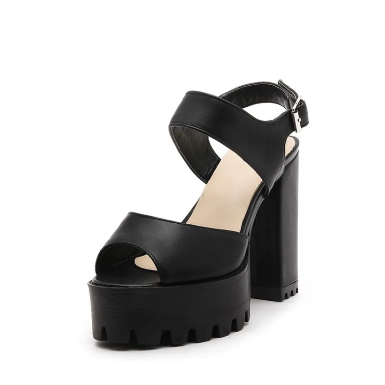 

Персонализированные сандалии на платформе и высоком каблуке; Сандалии на высоком каблуке; Женская обувь; Женская летняя обувь; Большие разм...