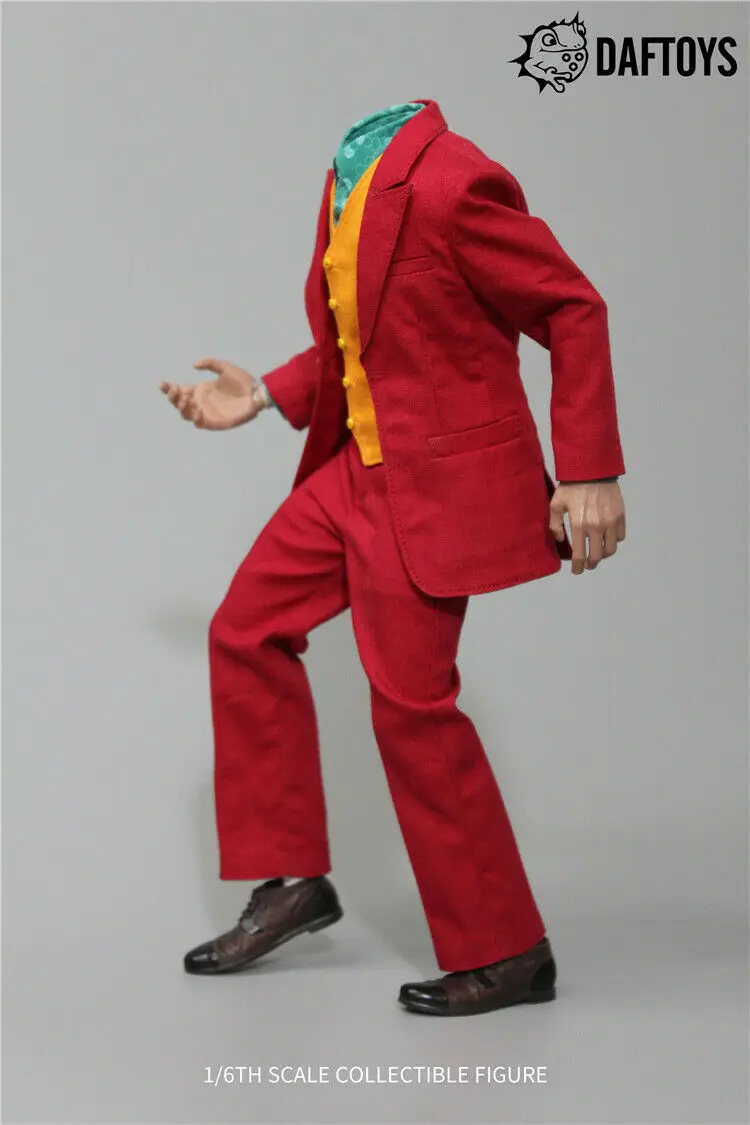 

Коллекция 1/6 года, DAFTOYS, костюм Хоакина Феникса, красный костюм, одежда и тело «сделай сам», фигурка 12 дюймов, модель F07