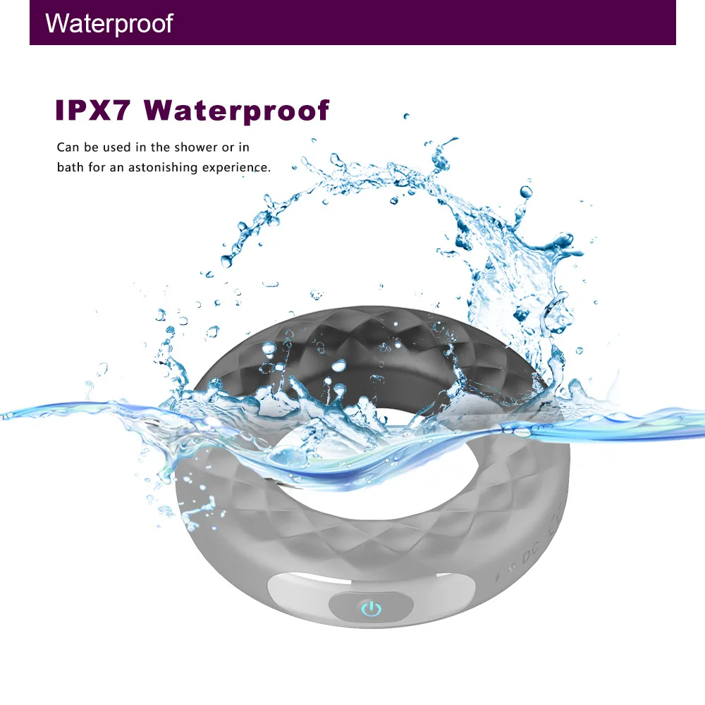 Вибрационное кольцо с замком Секс товары для мужчин устройство задержки