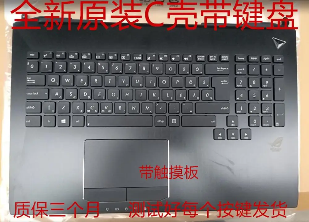 Новинка/Оригинальный чехол для рук ASUS G750 G750JH G750JM G750JS G750JW европейская клавиатура