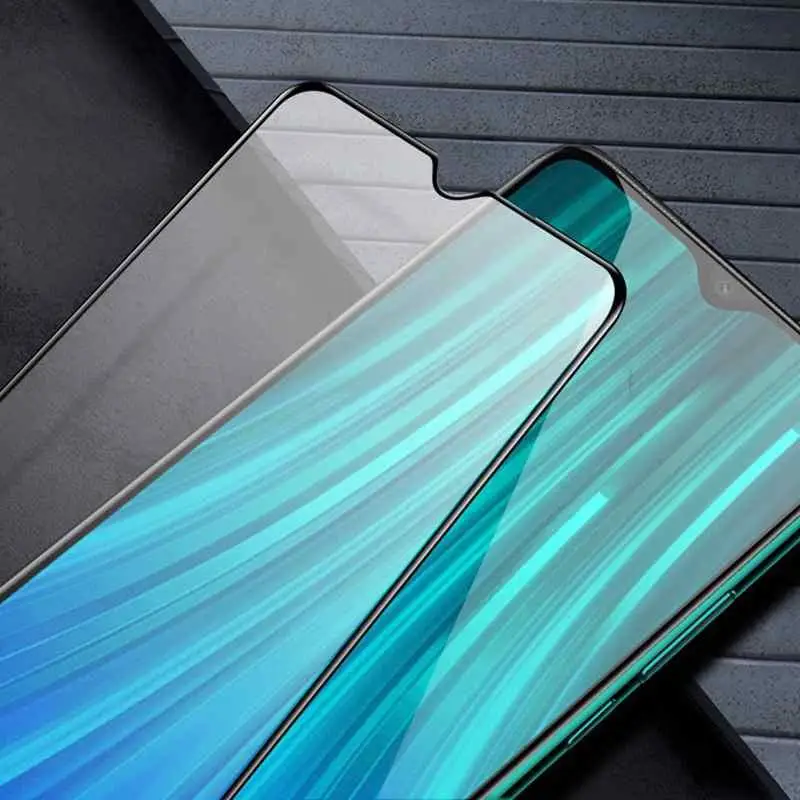9H полное покрытие из закаленного стекла для Xiaomi Redmi Note 8 Pro 8Pro Защитная пленка
