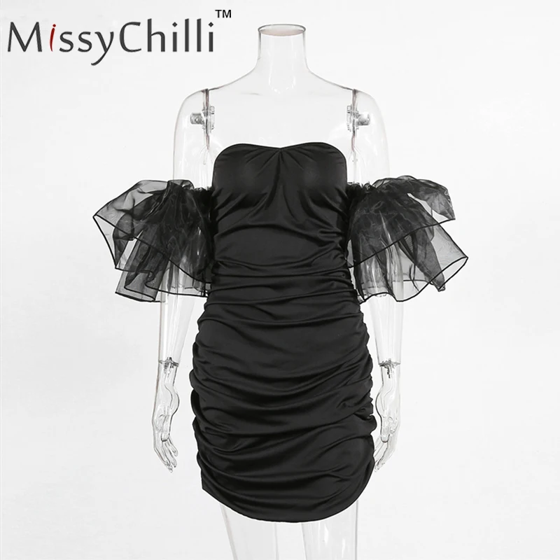 MissyChilli белое Плиссированное кружевное лоскутное облегающее платье сексуальные