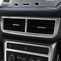 sbtmy car styling console air vent outlet trim stickers garnish cover accessories fit for volkswagen vw t cross tcross 2019 2021