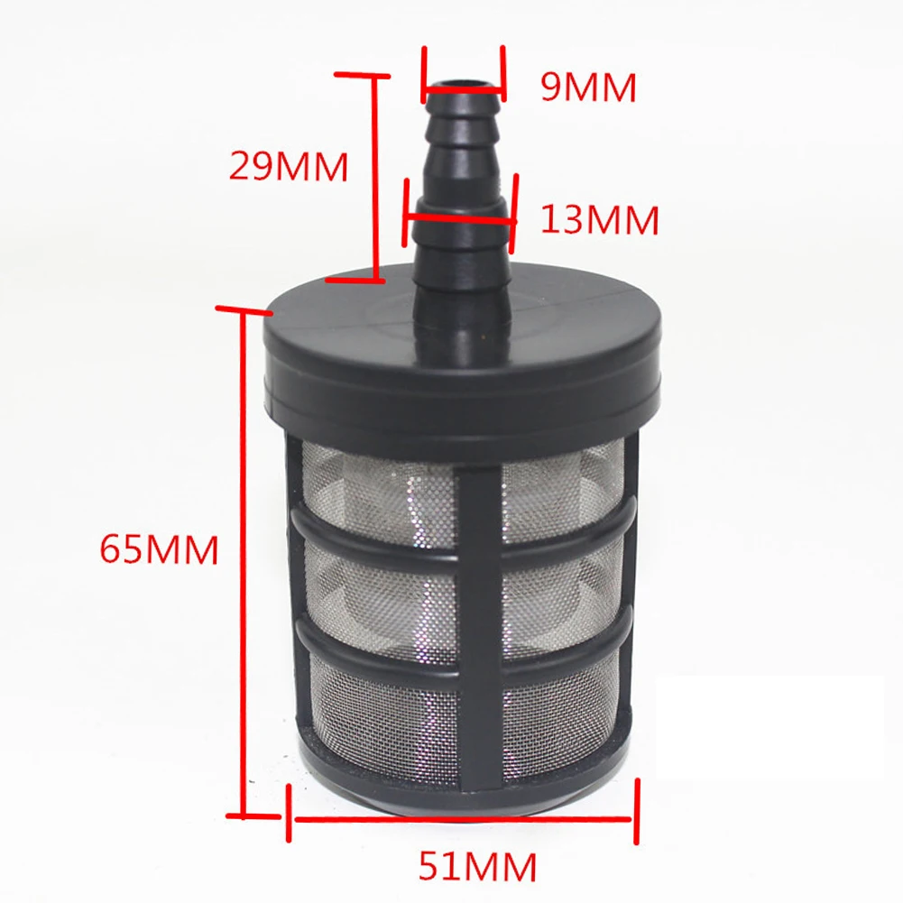 

Diaphragm Pump Hose Pipe Filtering Net 9-13mm Absorbent Irrigation Strainer Mesh for Household Garden Grass Supply