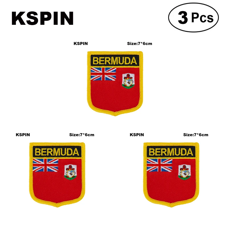 

Ireland 3 Shiled Shape Flag Patches National Flag Patches For Cothing DIY Decoration