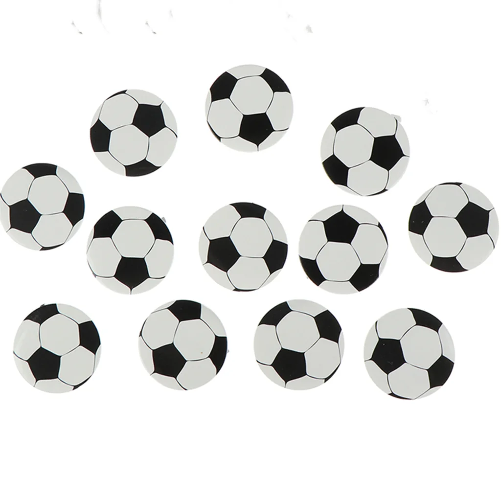 Душ Дети сувениры печь топперы на капкейки DIY Футбол украшение для торта день