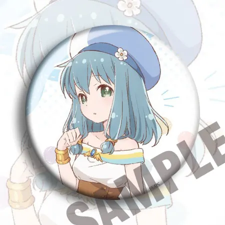 

4pcs/1lot Anime Endro Figure 4841 Badges Round Brooch Pin Gifts Kids Toy