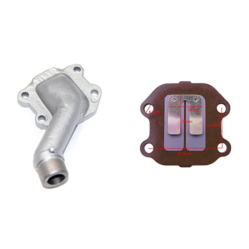

Палочный клапан PW50, комплект впускного коллектора для Yamaha PW50 Y-Zinger 50 1981-2009