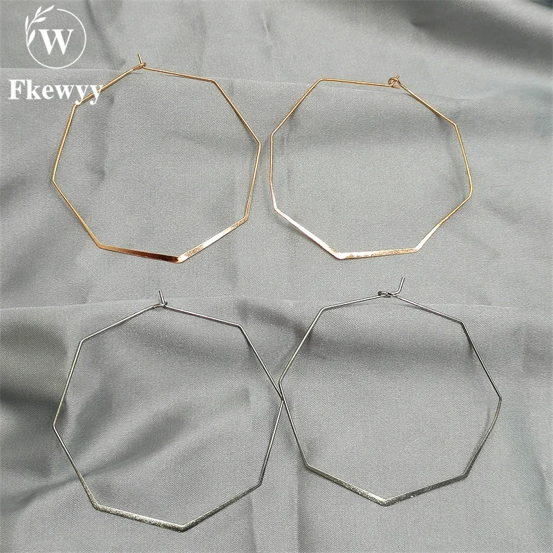 

Fkewyy Fashion Earrings For Women 2021 Gothic Accessories Vintage Luxury Jewelry Designer Earrings Hoop Bohemian Jewellery Punk