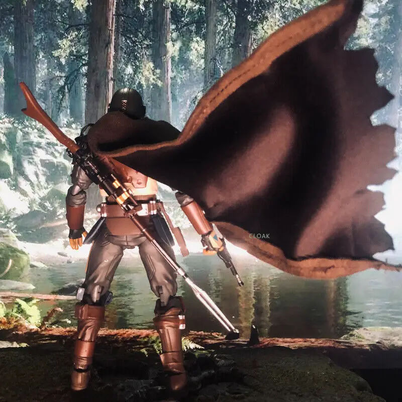 

[only cloak]1/12 Scale Handmade Soldier Accessories Action Figure Cloak Model for 6"Action Figures