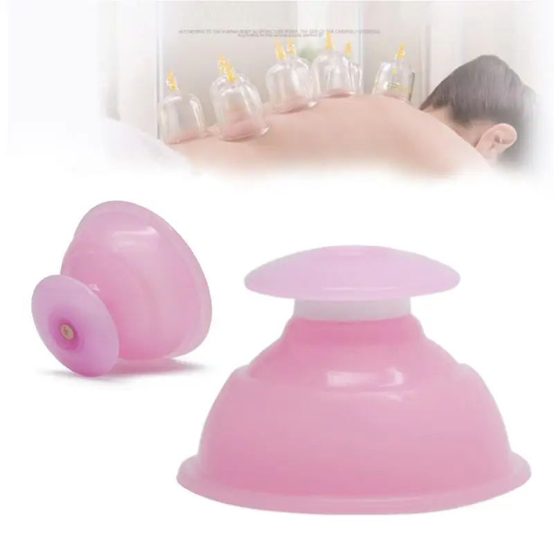 

1PC Silicone Full Body Massage Cupping Jar Vacuum Cuppings Safe Massager Cup Suction Cans Anti Cellulite Cups Health Care Tools