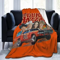 the dukes of hazzard ultra soft micro fleece blanket fit couch sofa suitable for all season