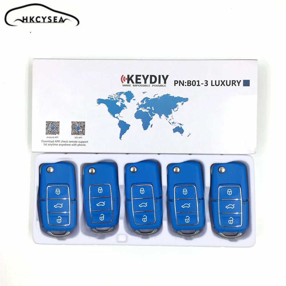 HKCYSEA 5/15/20 шт./лот KEYDIY KD900 B Серия 3 кнопки дистанционного ключа управления B01 класса