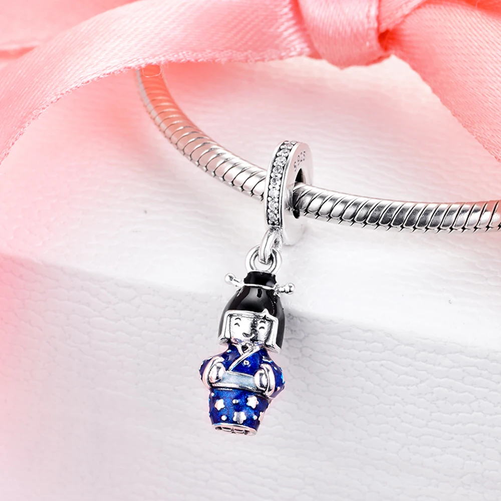 QANDOCCI 2020 весенний оригинальный Пандора Амулеты Браслет из стерлингового серебра