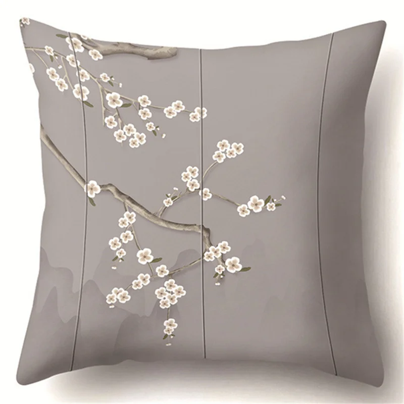 Новая яркая картина маслом цветок растение полиэстер Наволочка украшения для