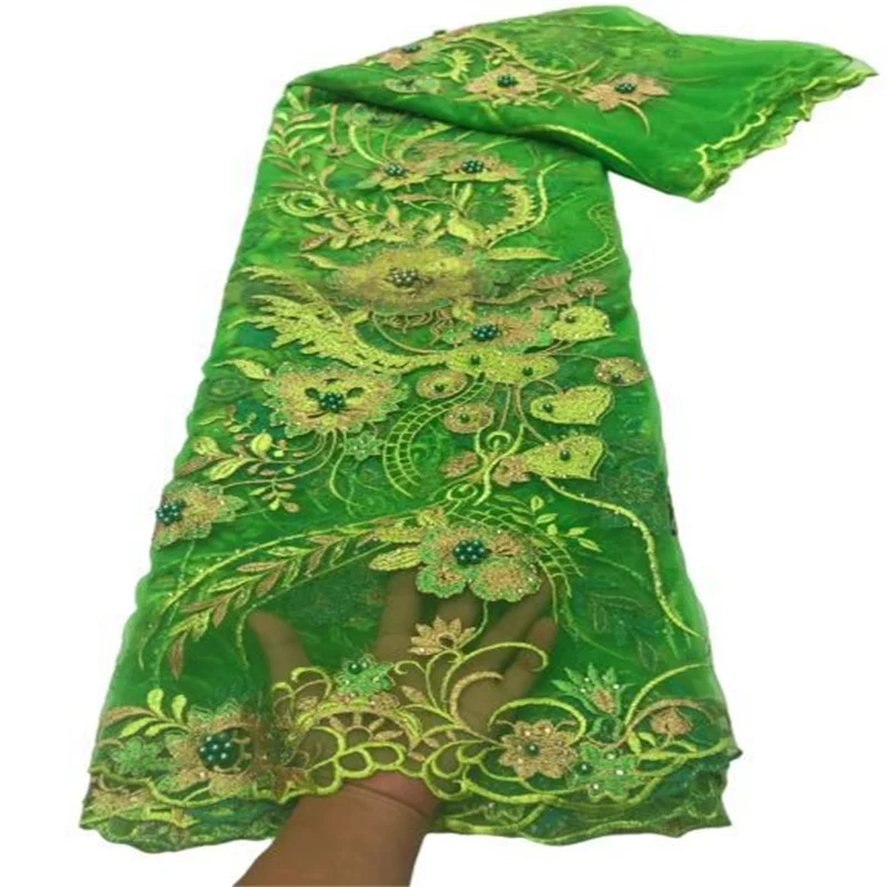 

Новейшая африканская кружевная ткань 2022, высококачественное бархатное кружево с камнями/бусинами, розовая нигерийская кружевная ткань для свадебного платья, 5 ярдов