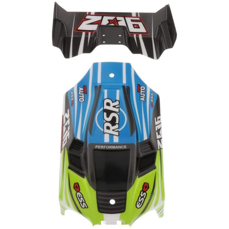 

2 Set Remote Control Shell for RC Car Car Shell Plastic Toy Vehicle Shell Compatible with Wltoys 144001
