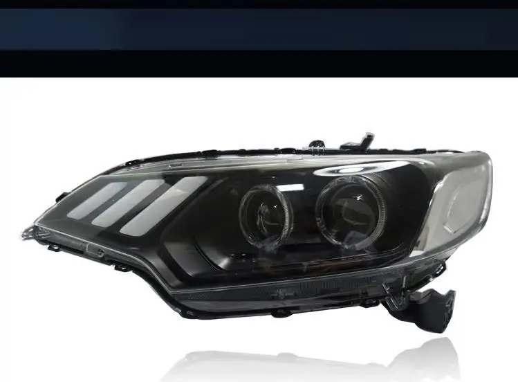 Указатель поворота, Стайлинг, Automovil, Drl, Led Assessoires, дневные ходовые огни, передние противотуманные фары, автомобильные фары в сборе, 18 для Honda Fit