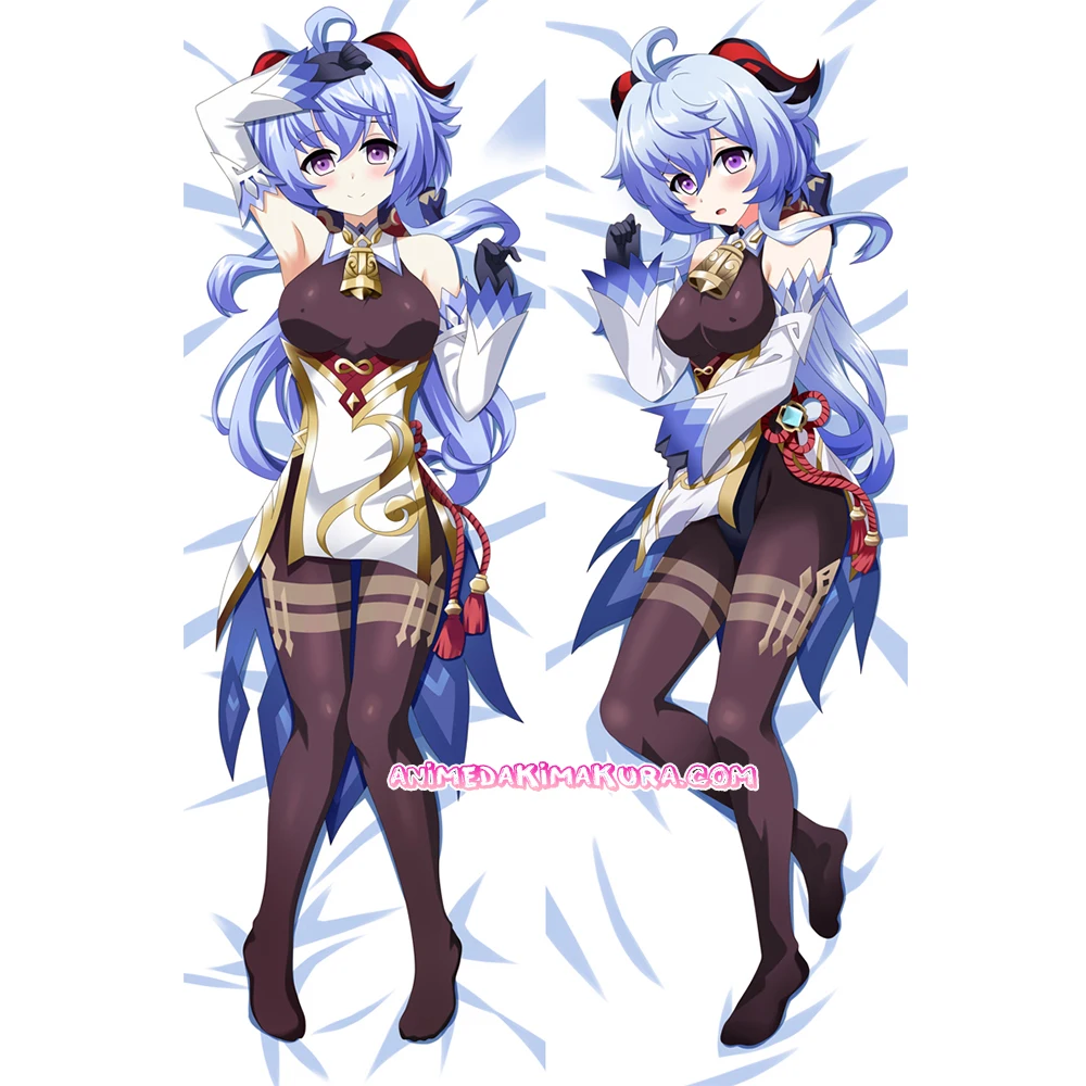 

Genshin Impact Dakimakura Ganyu Anime Girl Hugging Body Pillows Case Cover