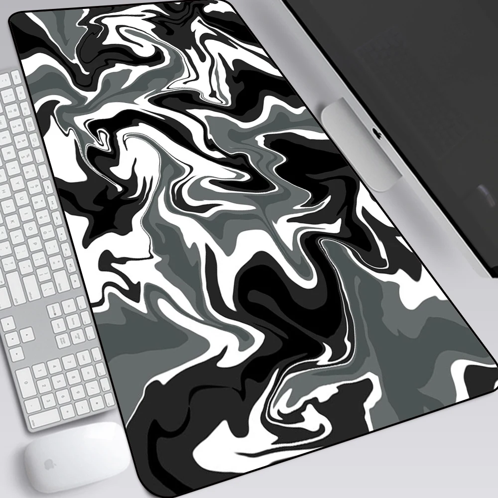 Игровой коврик Liquid Strata Art большой для мыши игровой компьютерный 30 х60 см