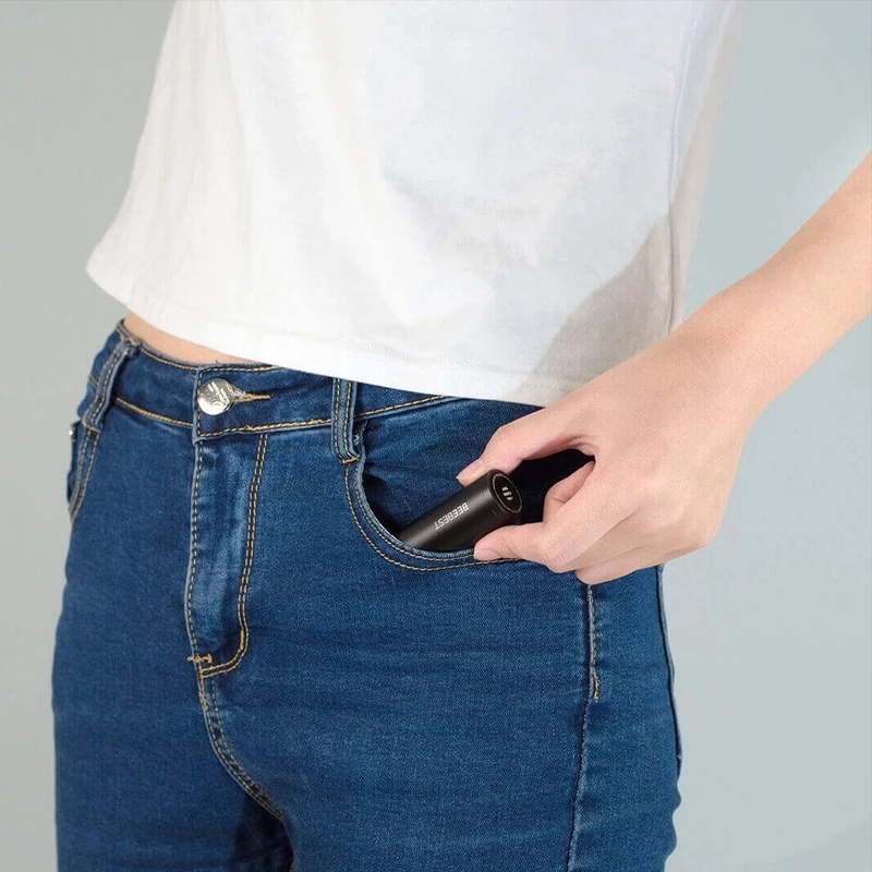 Новейший Xiaomi Beebest портативный легкий металлический фонарик 300LM IPX7 водонепроницаемый многофункциональный фонарь Открытый SOS свет