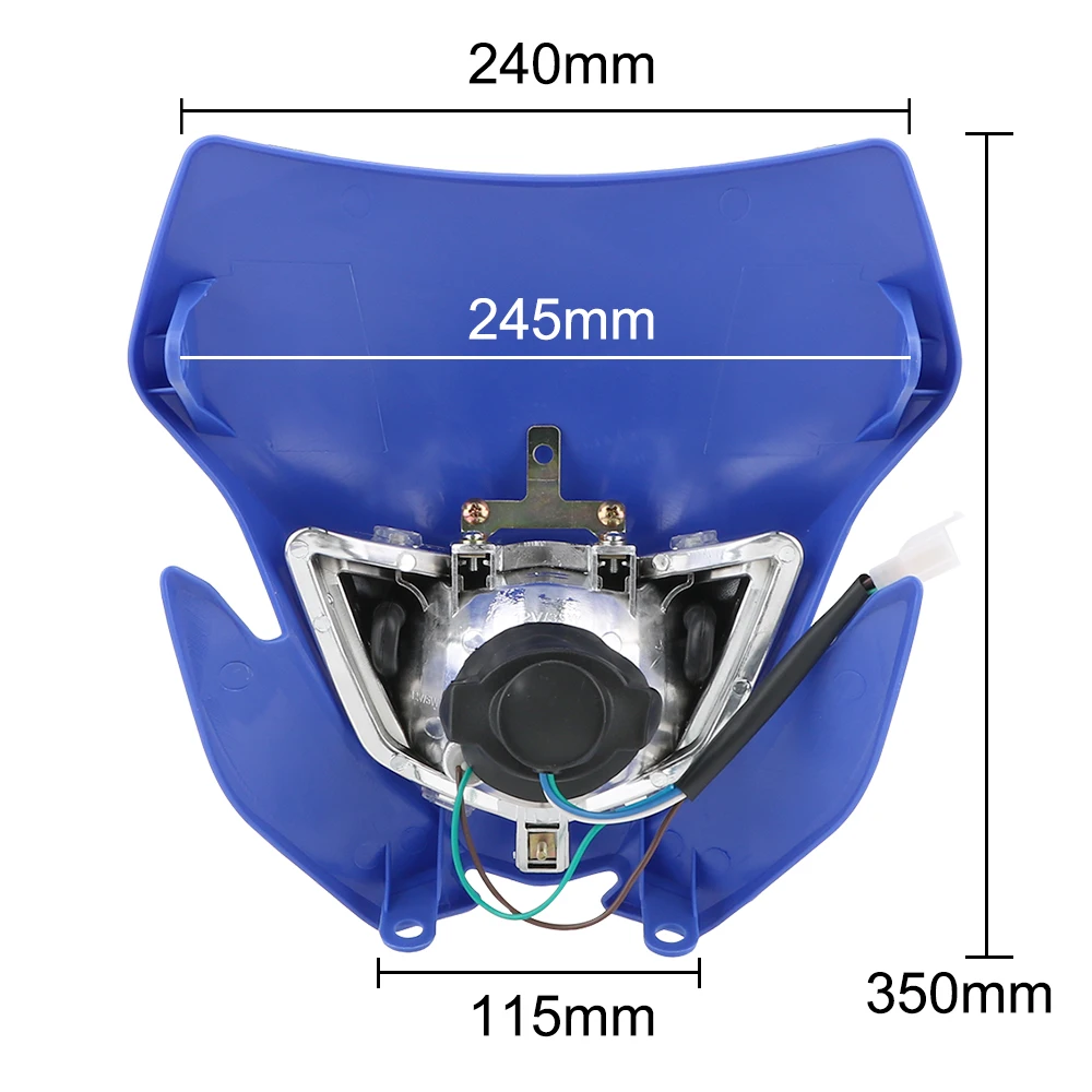 

Motorcycle Headlight Light Bulb Type H4 Motocross Supermotor Headlamp For 2017 18 Headligt EXC XCF SX F SMR Enduro Dirt Bike