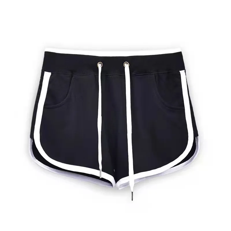 

Women Shorts Summer Casual Solid Drawstring shorts high waist loose shorts for girls Soft Cool female short S-2XL