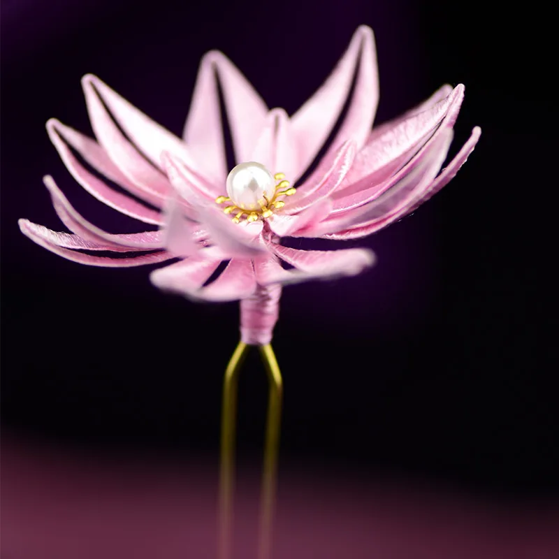 Заколка для волос ручной работы традиционный Набор сделай сам тесьма аксессуары