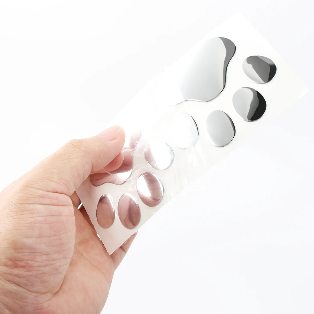 2 шт./компл. стикер для автомобиля крутой дизайн лапа 3D животное собака кошка