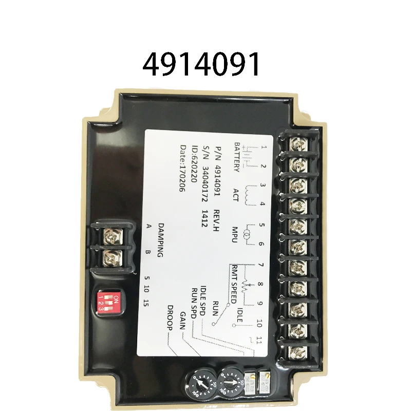 Блок управления регулятором скорости двигателя генератора EFC 4914091|Детали и