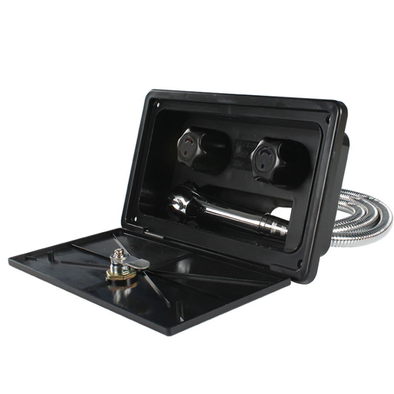 Белый комплект душевой кабины RV с замком лодка морской жилой аксессуары для