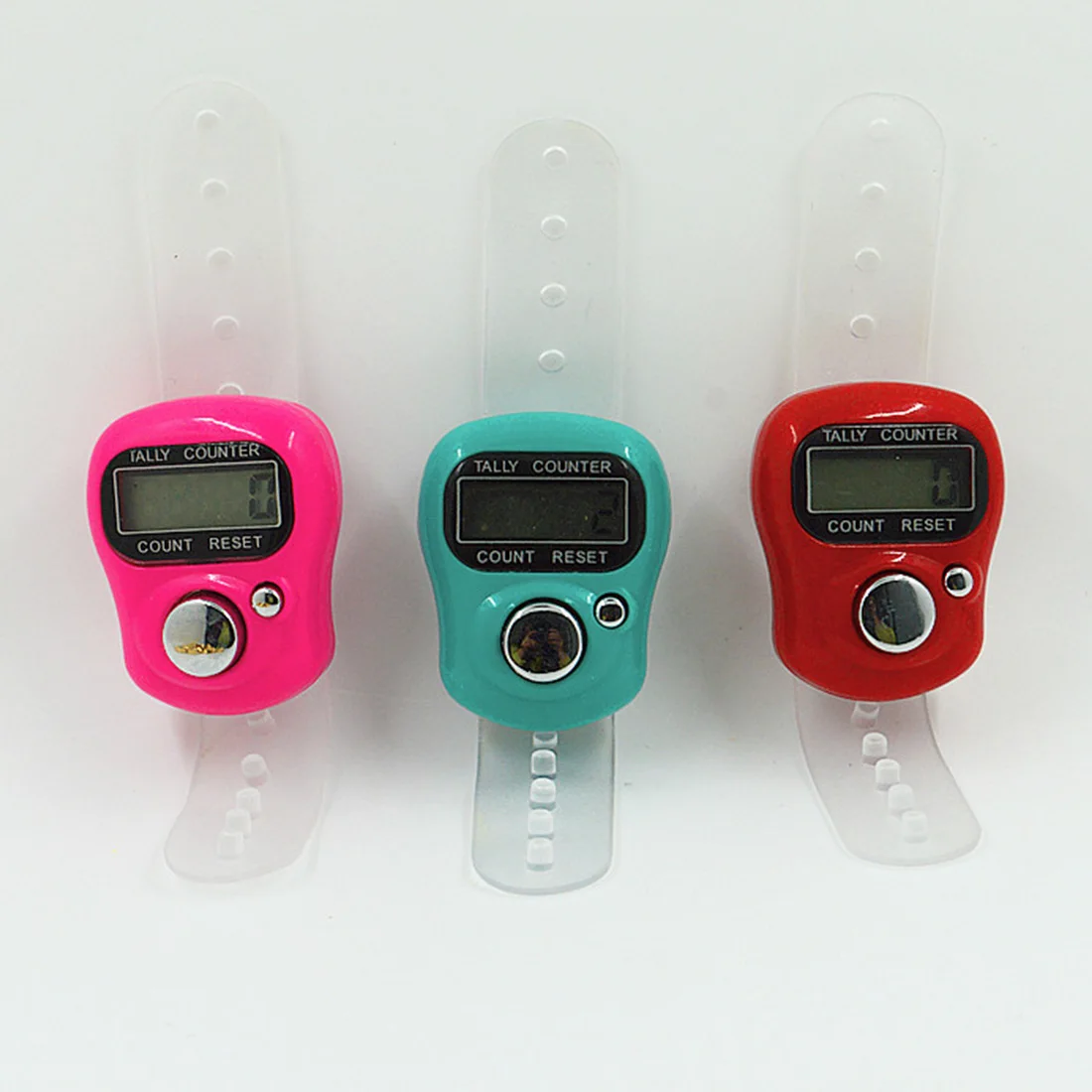 

Mini Stitch Marker and Row Finger Counter LCD Electronic Digital Tally Counter for Sewing Knitting Weave Tool