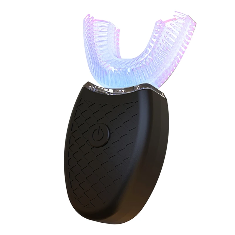 

Ультразвуковая электрическая зубная щетка, автоматическая чистка зубов на 360 °, портативная U-образная