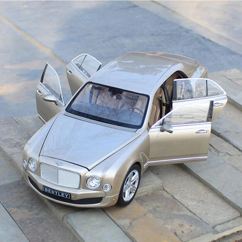 30cm Car Model 1/18 Scale Alloy Mulsane Metal Desktop Decoration Collection Gifts |
