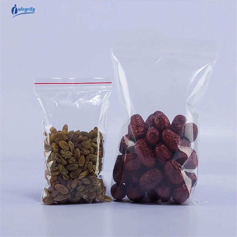 Целостность большой размер 30 ~ 200 шт прозрачный замок на молнии пластиковая