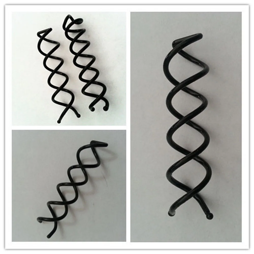 Женские аксессуары для волос спиральный вращающийся винт заколка невидимка