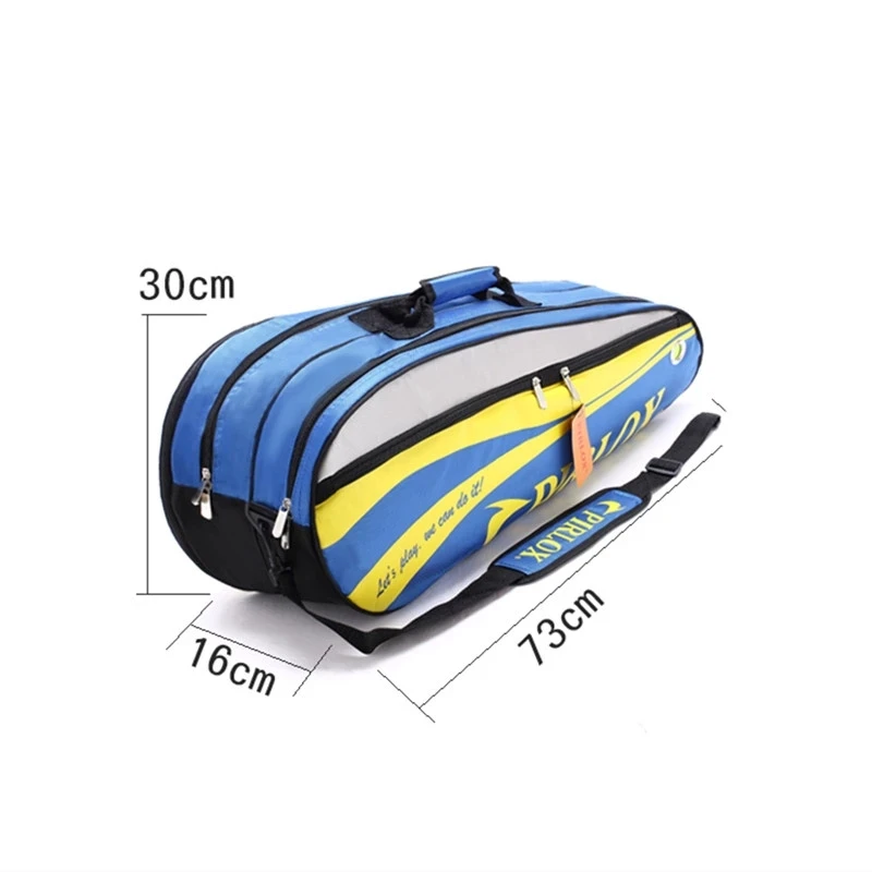 Badminton Bag 4~6 Packs With Independent Shoe Racket For Men And Women Shoulder Waterproof Racquet -40 | Спорт и развлечения