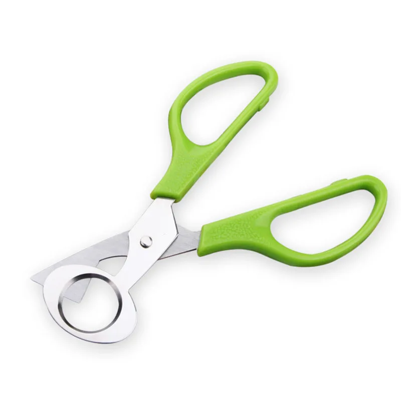

Quail Egg Scissor Whisk Egg Apparatus Bird Egg Cutter Portable Clipper Eggshell Scissor Egg Opener Stainless Steel Kitchen Tool