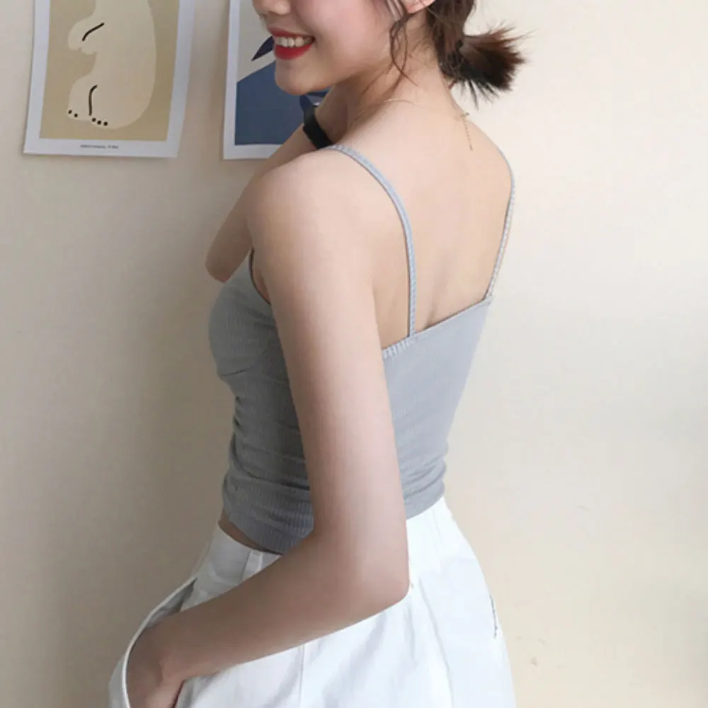 

Women Sexy Bra Crop Tops No Wire Brassiere Seamless Workout Underwear Padded Bralette Cross Strap Bralette Push Up Tube Top