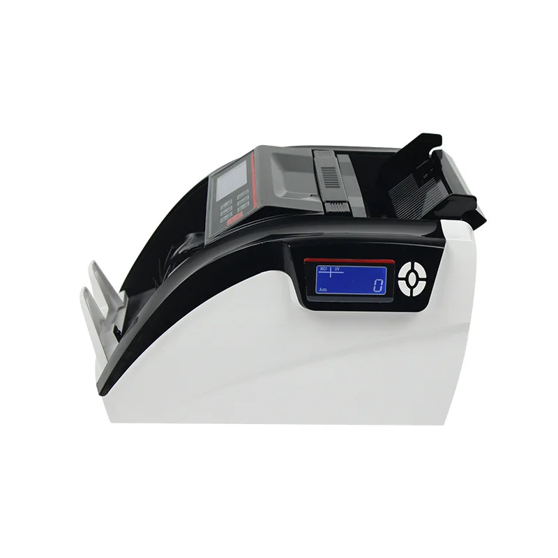 Dollar Thai Baht Dubai foreign currency money counter currency detector with LCD display fake money bills counter money machine
