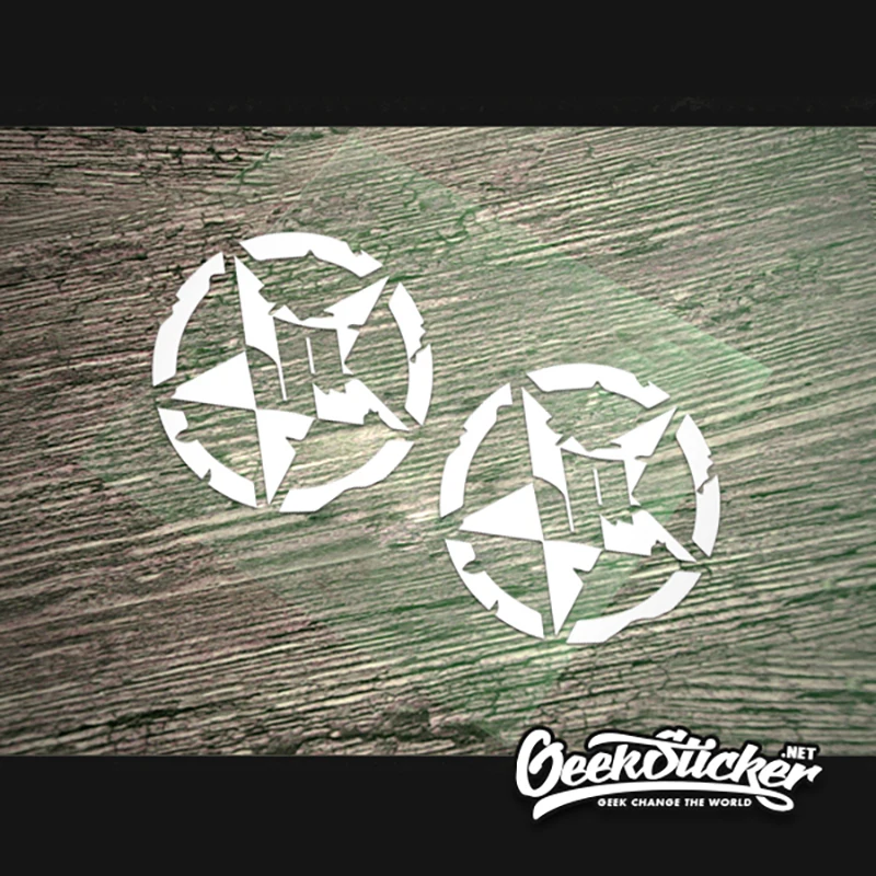 Водонепроницаемая виниловая наклейка на корпус с пятиконечной звездой для