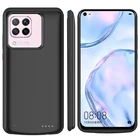 Тонкий чехол с аккумулятором для Huawei P40 Lite, противоударный чехол с зажимом для внешнего аккумулятора Huawei Nova 7i