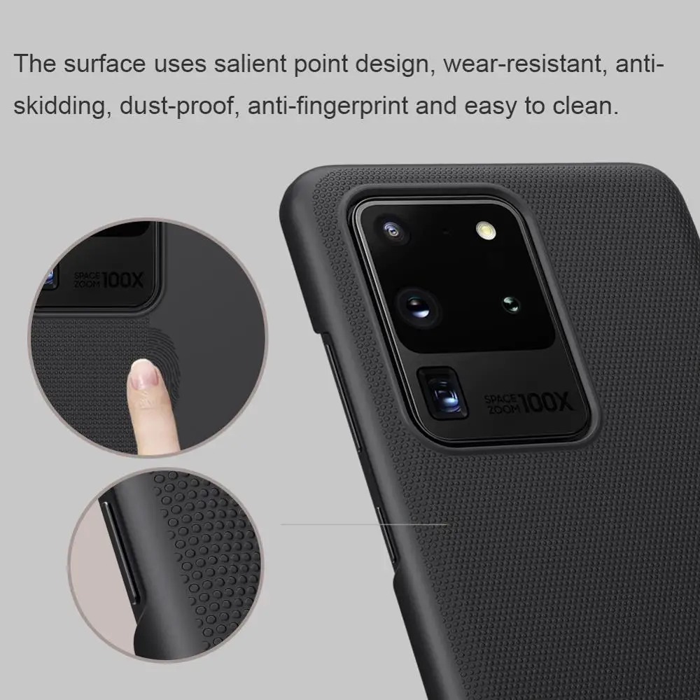 NILLKIN Роскошный чехол для телефона чехлы Samsung Galaxy S20 Ultra Plus + 5G S10 Note 10 Lite Жесткий PC