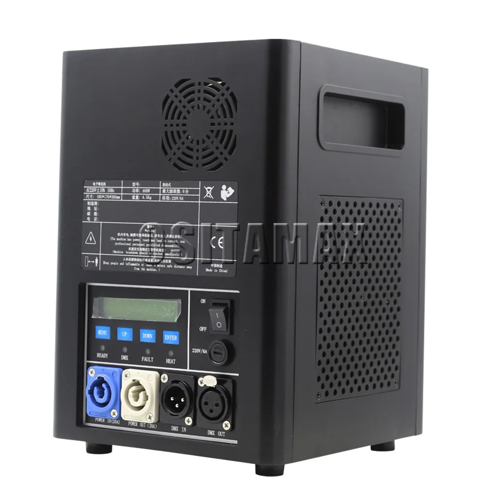 Бесплатная доставка мини машина фейерверков 650W холодная Искра Свадебные пламени