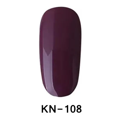 KN108 Gel 8ML KODIES зимний цветной гель лак глазурь замачиваемый УФ светодиодный гель для ногтей художественный Гель-лак для ногтей Vernis Полупостоянный лак для ногтей 8 мл Gellak - Цвет: KN108 Gel 8ML