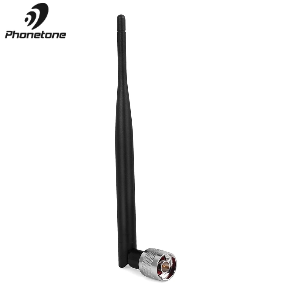 Антенна 2G GSM 3G 824 960 МГц 3 дБ черная комнатная прямоугольная антенна для